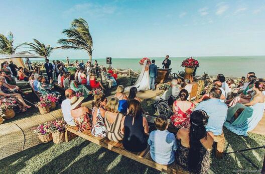 Casamento na praia em Pipa, Rio Grande do Norte