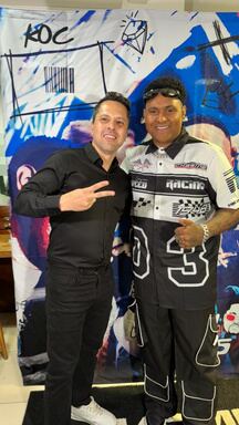 Danilo Bachega com Kevin