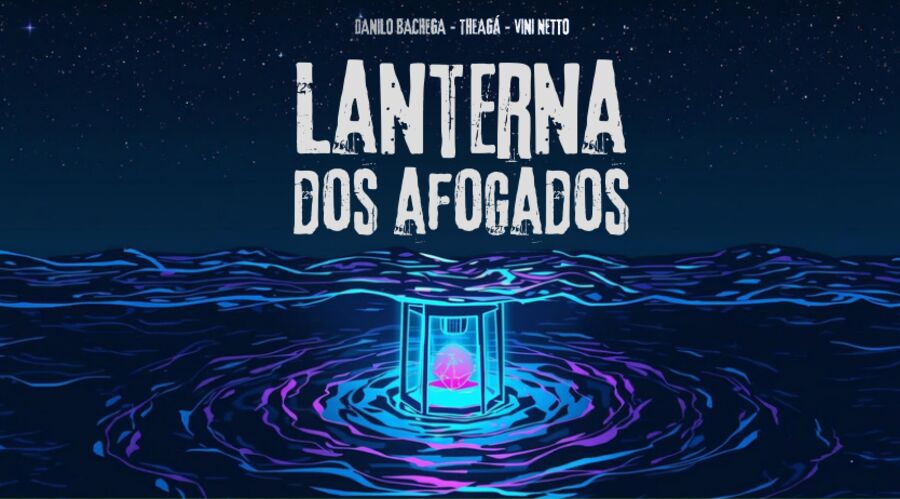 Capa de Lanterna dos Afogados — Danilo Bachega, Theagá e Vini Netto